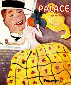 Affiche Maurice Chevalier au Palace