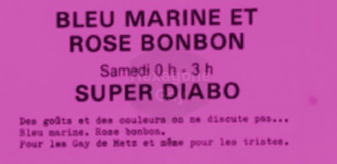 Bleu Marine Rose Bonbon